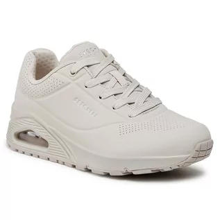 Sneakersy damskie - SKECHERS Uno-Stand on Air 73690-OFWT beżowe 39 73690-OFWT - grafika 1