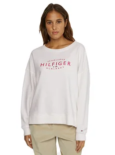 Tommy Hilfiger Bluza Damska Reg New Branded O-Nk Sweatshirt Ecru Ww0Ww35978 Ybl S - Bluzy damskie - miniaturka - grafika 1