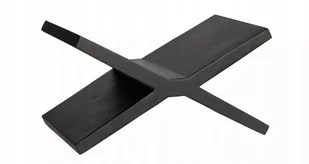 PODPÓRKA DO CZYTANIA KSIĄŻKI stojak podstawka na książki loft czarna 28cm - Podpórki do książek - miniaturka - grafika 1