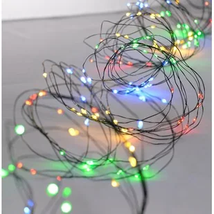 Lampki łezki LED 20 multikolor BULINEX - Oświetlenie świąteczne - miniaturka - grafika 1