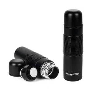 Termos bidon kubek na kawę herbatę czarny 0,5L Konighoffer Alpha - Kubki termiczne Termos bidon kubek na kawę herbatę czarny 0,5L Konighoffer Alpha - Kubki termiczne - miniaturka - grafika 1