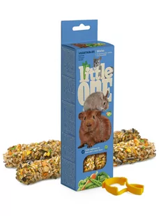 Little One Kolby z warzywami dla gryzoni 2x60g - Przysmaki dla gryzoni - miniaturka - grafika 1