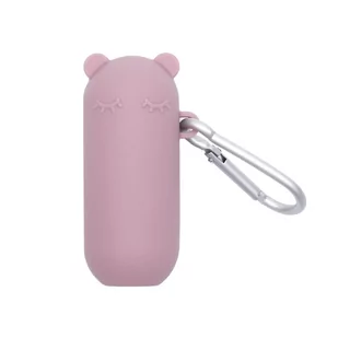 We Might Be Tiny Silikonowa słomka w etui - dusty rose różowy - Pozostałe akcesoria kuchenne - miniaturka - grafika 1