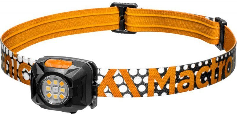 Latarka MacTronic Latarka czołowa, czołówka Rebel pomarańczowa AHL0061 USB-C