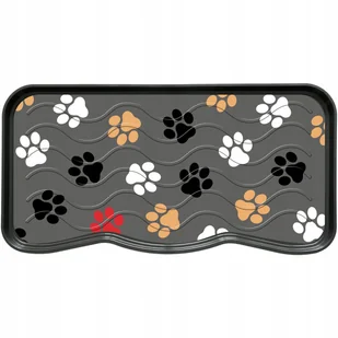 Ociekacz na buty z nadrukiem 38 x 75 cm Red Stamp Paw - Wycieraczki - miniaturka - grafika 1