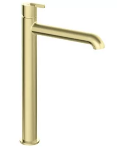 Bateria umywalkowa Deante wysoka BQS_R20K złoto szczotkowane seria Silia -dodatkowo 5% RABATU na kod DEANTE5 - Baterie umywalkowe - miniaturka - grafika 1