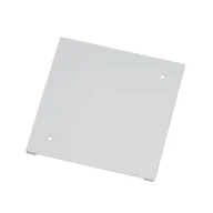 Akcesoria do wentylacji i klimatyzacji - Pokrywa do wentylacji bocznej, szafka ubraniowa CLASSIC, z wentylacją mechaniczną, jasnoszary - miniaturka - grafika 1