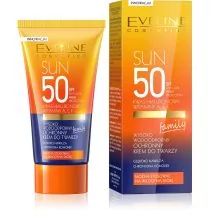 Eveline Sun SPF50 ochronny krem do twarzy 50ml - Kremy do twarzy - miniaturka - grafika 1