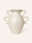 Wazony i flakony - Ferm Living Wazon Verso beige - miniaturka - grafika 1