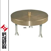 Sprzęt geodezyjny - Płyta pod tachimetr mosiężna GOECKE - miniaturka - grafika 1