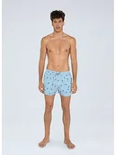 Kąpielówki męskie - Pepe Jeans Szorty kąpielowe w kolorze błękitnym - miniaturka - grafika 1