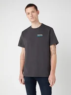 Koszulki męskie - Wrangler Koszulka w kolorze antracytowym - miniaturka - grafika 1