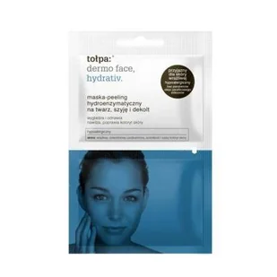 Tołpa MASKA - PEELING HYDROENZYMATYCZNY NA TWARZ, SZYJĘ I DEKOLT 2x6ml - Maseczki do twarzy - miniaturka - grafika 2
