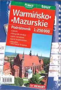 Podróżownik Warm. Mazur. 1:250 000 + atlas samochodowy - Przewodniki - miniaturka - grafika 1
