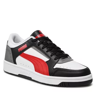 Sneakersy damskie - Puma Sneakersy Rebound Joy Low 380747 06 White/Urban Red/White - grafika 1