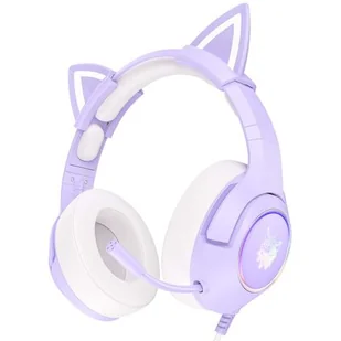 ONIKUMA K9 Cat Elf RGB niebieskie - Słuchawki - miniaturka - grafika 1