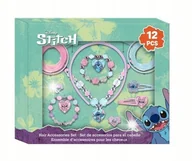 Biżuteria dla dzieci - Zestaw Biżuterii Dla Dziecka 12szt Lilo i Stitch Akcesoria Do Włosów Spinki - miniaturka - grafika 1