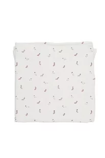 BABY BITES Baby Bites Pieluszka muślinowa 120 x 120 cm Socks White - Pieluchy - miniaturka - grafika 1