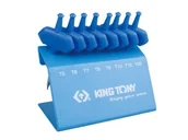 Zestawy narzędziowe - KING TONY Zestaw imbusów z uchwytem T 1153A, TORX T5-T20 - miniaturka - grafika 1