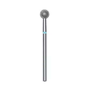 Frez diamentowy STALEKS kulka 5mm, niebieska (FA01B050K) - Frezarki do paznokci - miniaturka - grafika 1