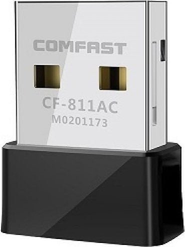 Karta sieciowa Comfast Comfast WiFi-USB adapteris, 650Mbps, 2.4GHz, 5GHz CF-811AC