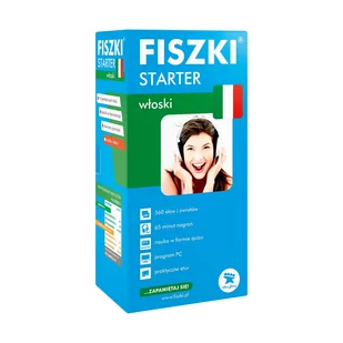 Cztery Głowy Fiszki Język włoski Starter - Patrycja Wojsyk - Książki do nauki języka włoskiego - miniaturka - grafika 2