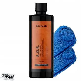 Kiurlab S.O.S. 1L mocny środek do kleju,asfaltu - Kosmetyki samochodowe - miniaturka - grafika 1
