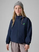 Kurtki i płaszcze dla chłopców - 4F Kurtka przejściowa membrana 5000 dziecięca - granatowa 164 (13-14 lat) - miniaturka - grafika 1