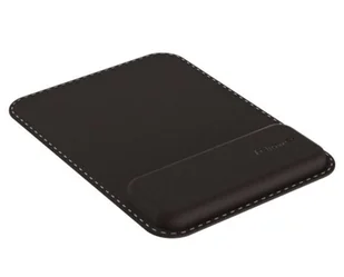 Podkładka pod mysz i nadgarstek Fellowes Hana, ergonomiczna, piankowa, czarna, 20x24.5x2 cm, Fellowes, tekstylna powierzchnia - Podkładki na biurko - miniaturka - grafika 1
