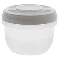 Pojemniki kuchenne - Pojemnik okrągły Polar 0,5 l biały - miniaturka - grafika 1