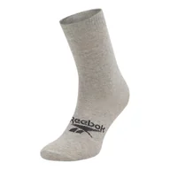 Skarpetki męskie - REEBOK ACT FO MID CREW SOCK GI0076 SZARY - miniaturka - grafika 1