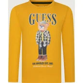 Koszulki dla chłopców - Guess Longsleeve | Regular Fit - miniaturka - grafika 1