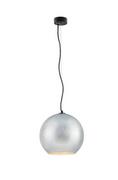 Lampy sufitowe - Kaspa Lampa wisząca Moon srebrna 10431104 - miniaturka - grafika 1