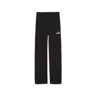 Damskie legginsy ESS+ z prostymi nogawkami PUMA Black - Spodnie sportowe damskie - miniaturka - grafika 1