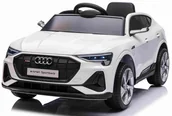 Pojazdy elektryczne dla dzieci - Pojazd Audi E-Tron Sportback Biały - miniaturka - grafika 1