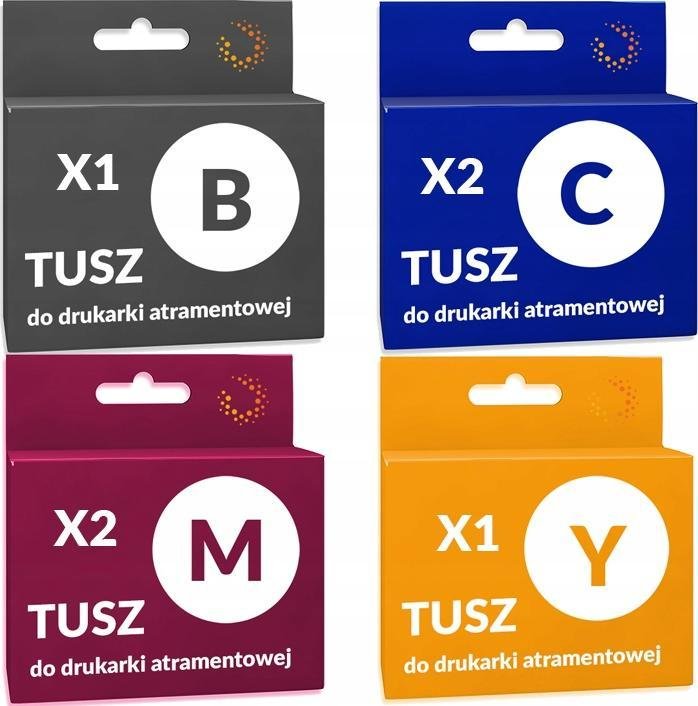 Tusz MWB 6x Tusz MWB, T2431 T2432 T2433 T2434 T2435 T2436