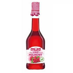 POLSKA RÓŻA Syrop malinowy 500ml POLSKA RÓŻA 11POLSYRM9 - Syropy i koncentraty owocowe - miniaturka - grafika 1