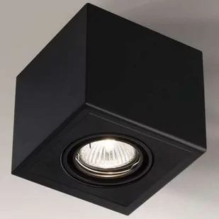 Shilo plafon techniczny Awa H GU10 czarny 1213 - Lampy sufitowe - miniaturka - grafika 1