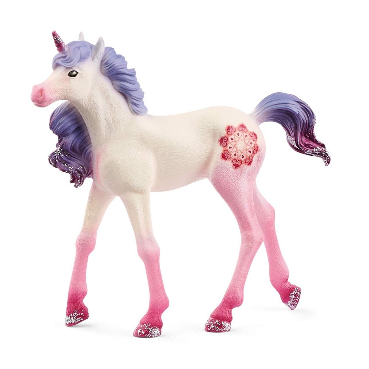 schleich 70716 Mandala źrebięta jednorożca, dla dzieci od 5-12 lat, Bayala - figurka do zabawy
