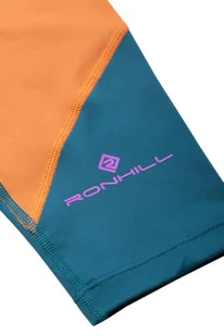 RONHILL Legginsy biegowe damskie TECH CROP TIGHT deep lagoon/thistle - Spodnie sportowe damskie - miniaturka - grafika 11