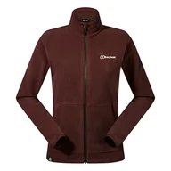Kurtki damskie - Berghaus Damska kurtka polarowa Prism 2.0 Micro InterActive zapinana na zamek błyskawiczny, Cedar Brown, 12 - miniaturka - grafika 1