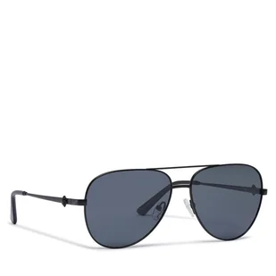 Okulary przeciwsłoneczne dziecięce Kurt Geiger Shoreditch Aviator 2291300999 Black - Okulary przeciwsłoneczne - miniaturka - grafika 1