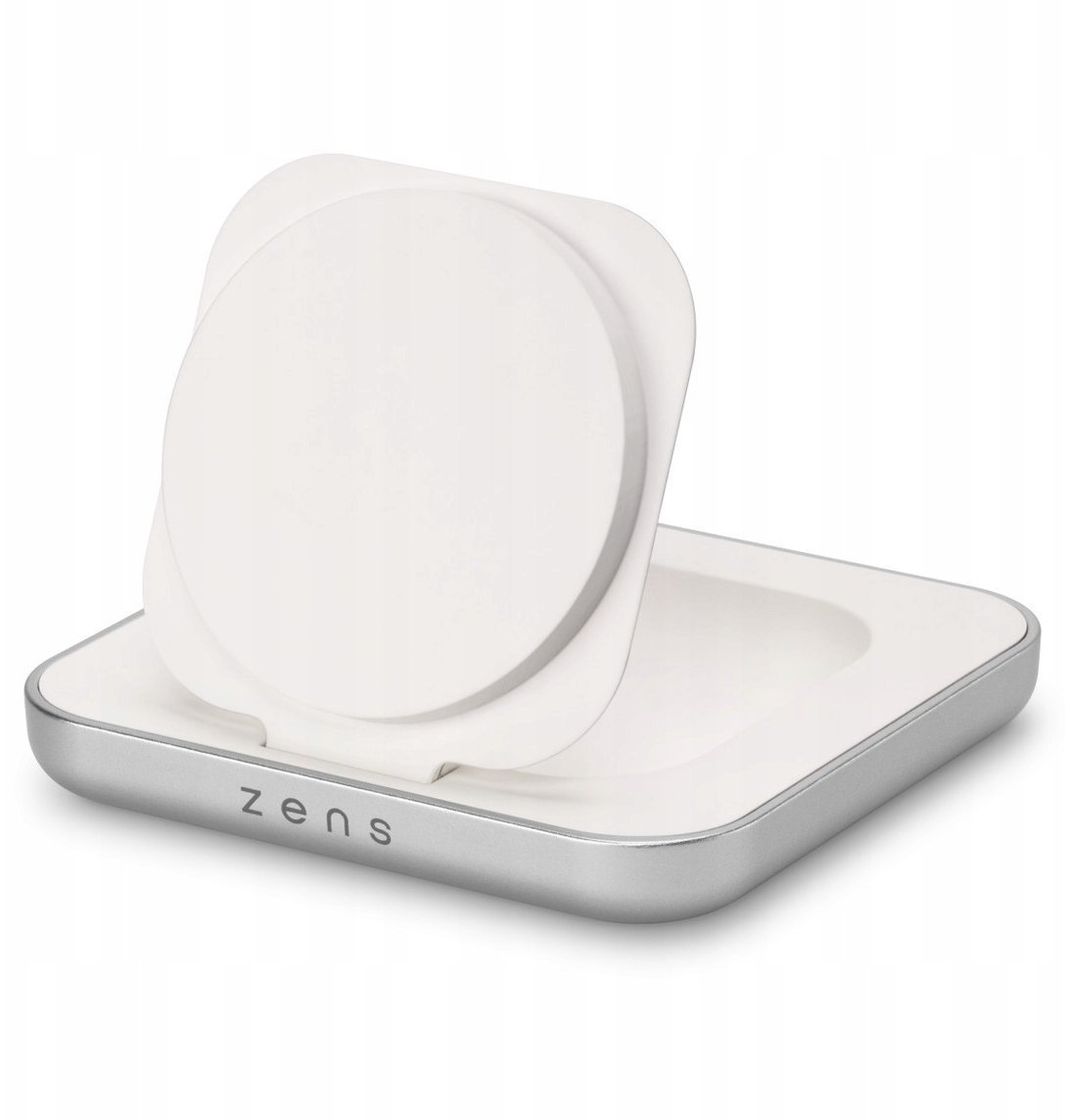 Ładowarka Zens ładowarka bezprzewodowa Qi2 15W white