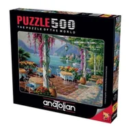 Puzzle - Puzzle 500 Śródziemnomorski taras Nowa - miniaturka - grafika 1