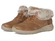 Botki damskie - Skechers Damskie botki Go Joy Cozy Charm, Kasztan, 42 EU - miniaturka - grafika 1