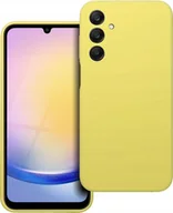 Etui i futerały do telefonów - OEM Futerał SILICONE 2mm do SAMSUNG A25 5G żółty - miniaturka - grafika 1