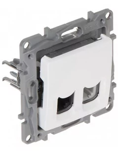 Gniazdo Zakończeniowe RJ-11 + RJ-45 LE-764570 Nilo - Pozostałe akcesoria sieciowe - miniaturka - grafika 1