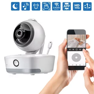 Reer BabyCam Move - Elektroniczne nianie i monitory oddechu - miniaturka - grafika 1