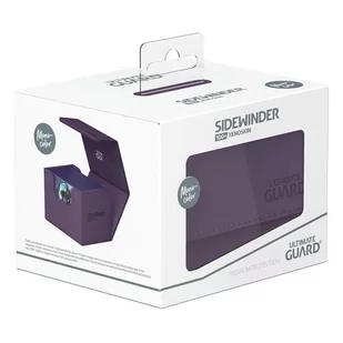 Ultimate Guard Sidewinder 100+ XenoSkin Monocolor Purple - Gadżety dla graczy - miniaturka - grafika 1