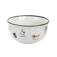 Miski i półmiski - Salaterka Puppy pieski 14 cm wielokolorowy - miniaturka - grafika 1